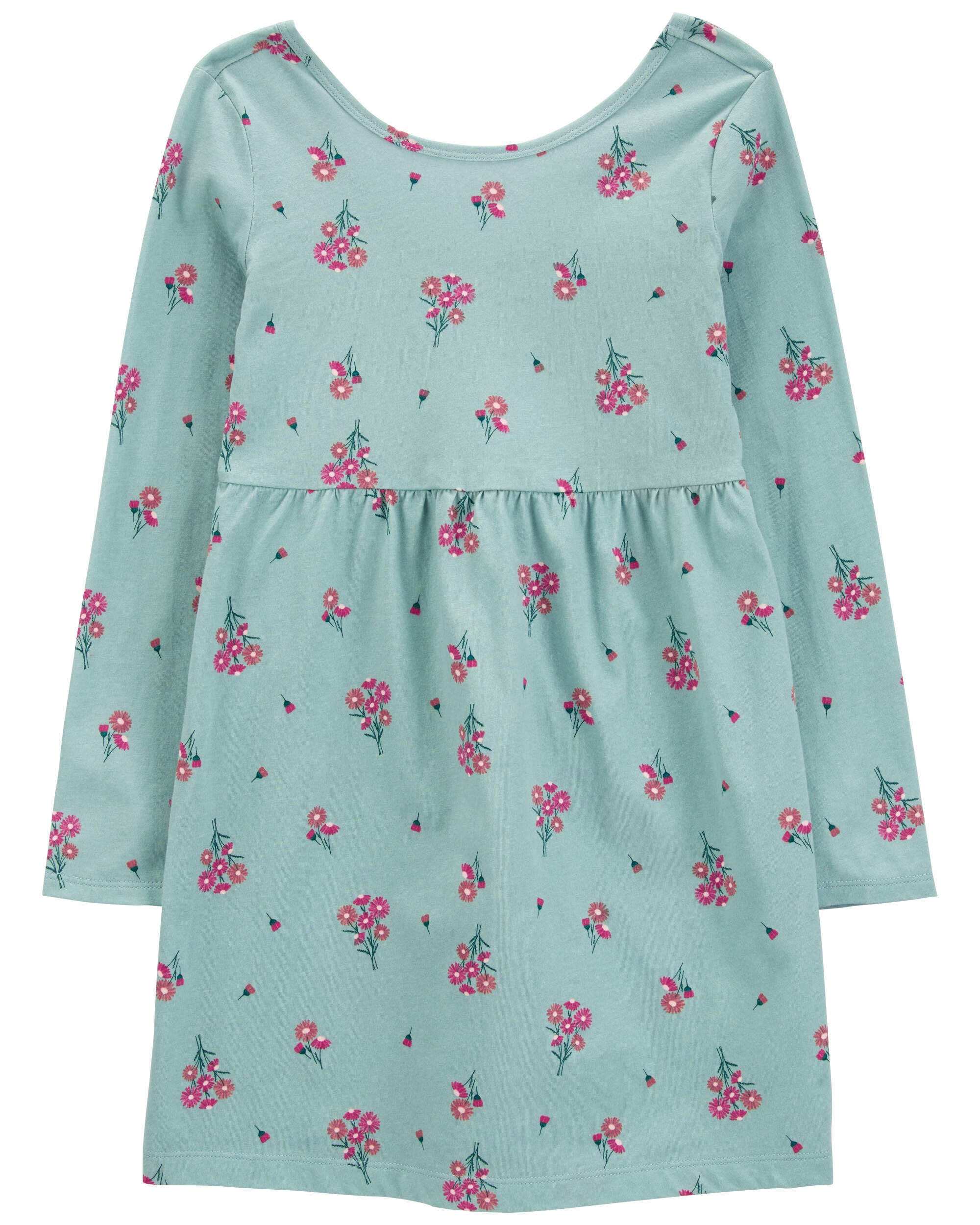 Kid Heart Long Sleeve Jersey Dress Carter s Carter s