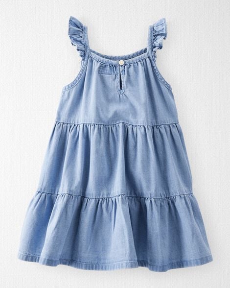 Product image 2 of Toddler Organic Cotton Chambray Dress