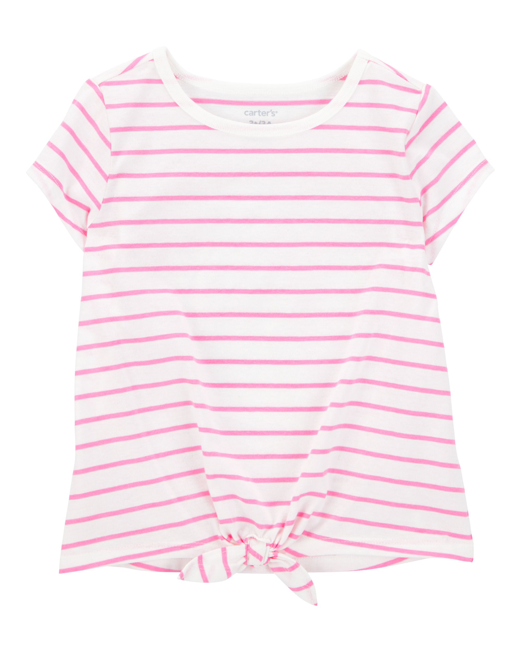 Toddler Striped Short-Sleeve Fashion Top