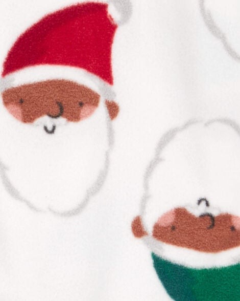 Product image 3 of Baby 1-Piece Santa Fleece Footie Pajamas