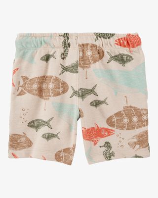 Product image 2 of Toddler Sea Print Pull-On Shorts