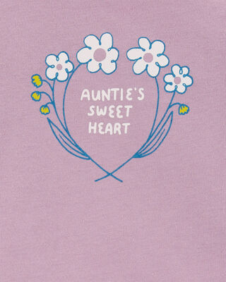 Product image 2 of Baby Auntie's Sweetheart Long-Sleeve Bodysuit 