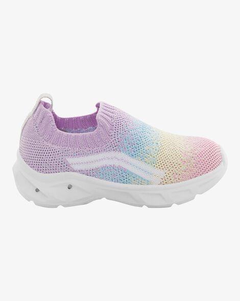  Product image 3 of Toddler Light-Up Recycled Knit Slip-On Shoes