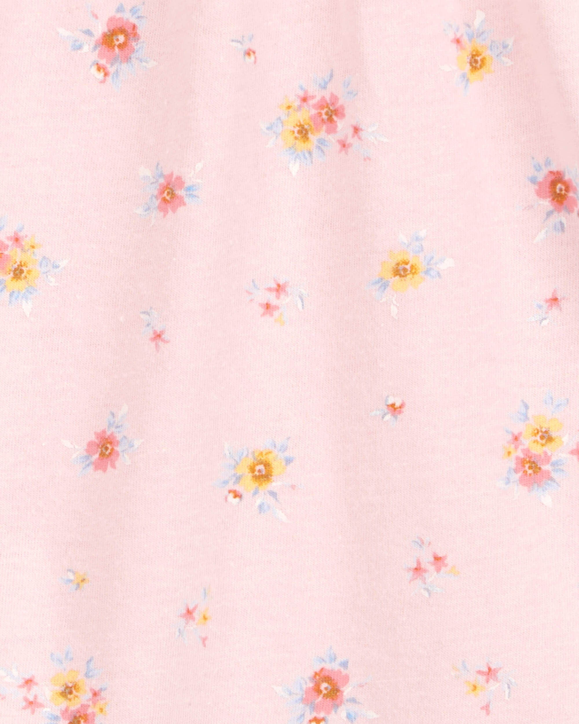 Baby Floral Knit Long-Sleeve Bodysuit - Pink - OshKosh