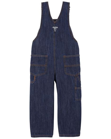 Product image 2 of Toddler Buffalo Plaid-Lined Overalls