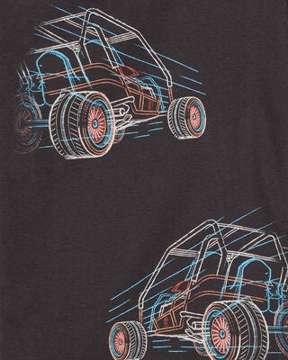 Product image 2 of Kid 4-Piece Race Car 100% Snug Fit Cotton Pajamas