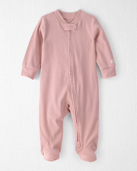 Baby Girl Organic Cotton Sleep & Play Pajama