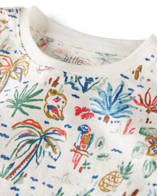 Product image 2 of Toddler 2-Pack Organic Cotton Tropical Knit Tanks