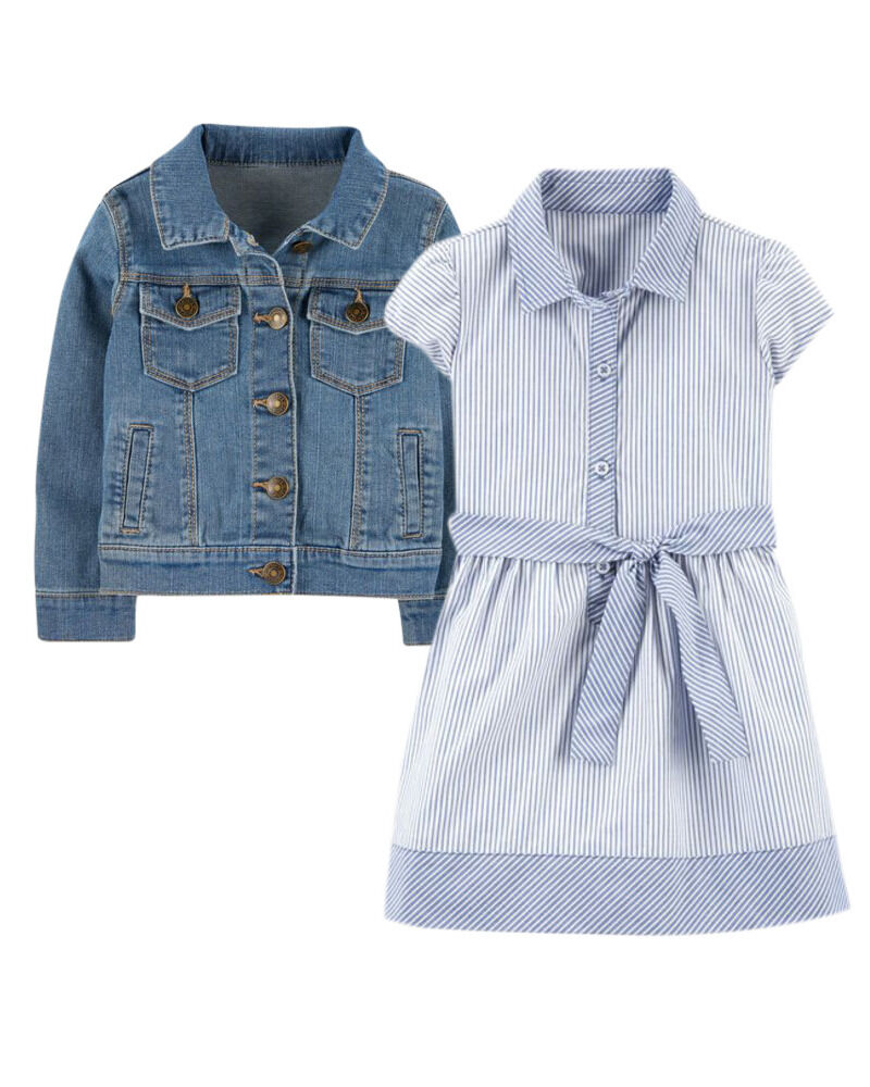 carters denim jacket girl