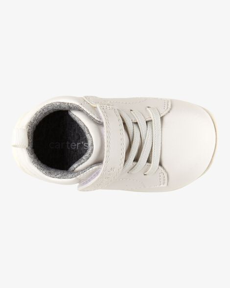  Product image 4 of Every Step® First Walker High-Top Sneakers - White