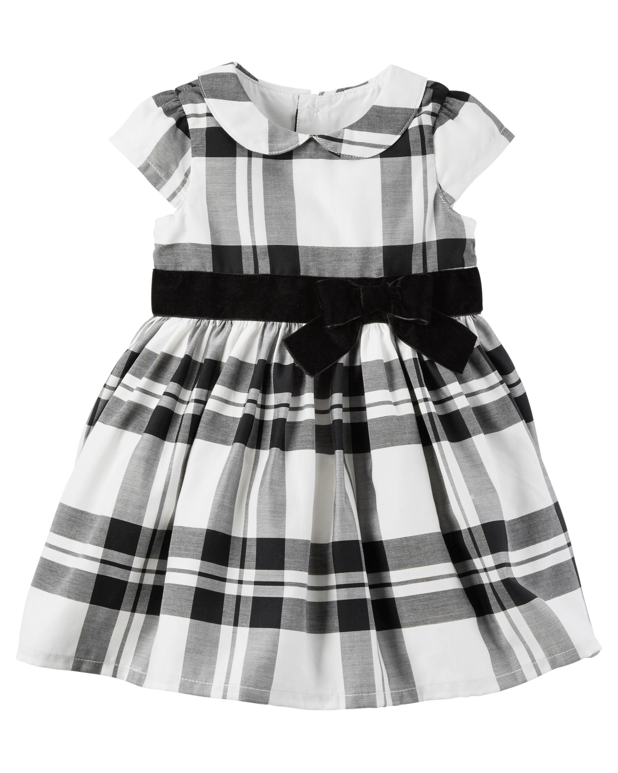 baby checkered dress