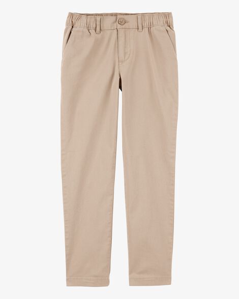 Product image 1 of Kid Stretch Chino Uniform Pants - Khaki