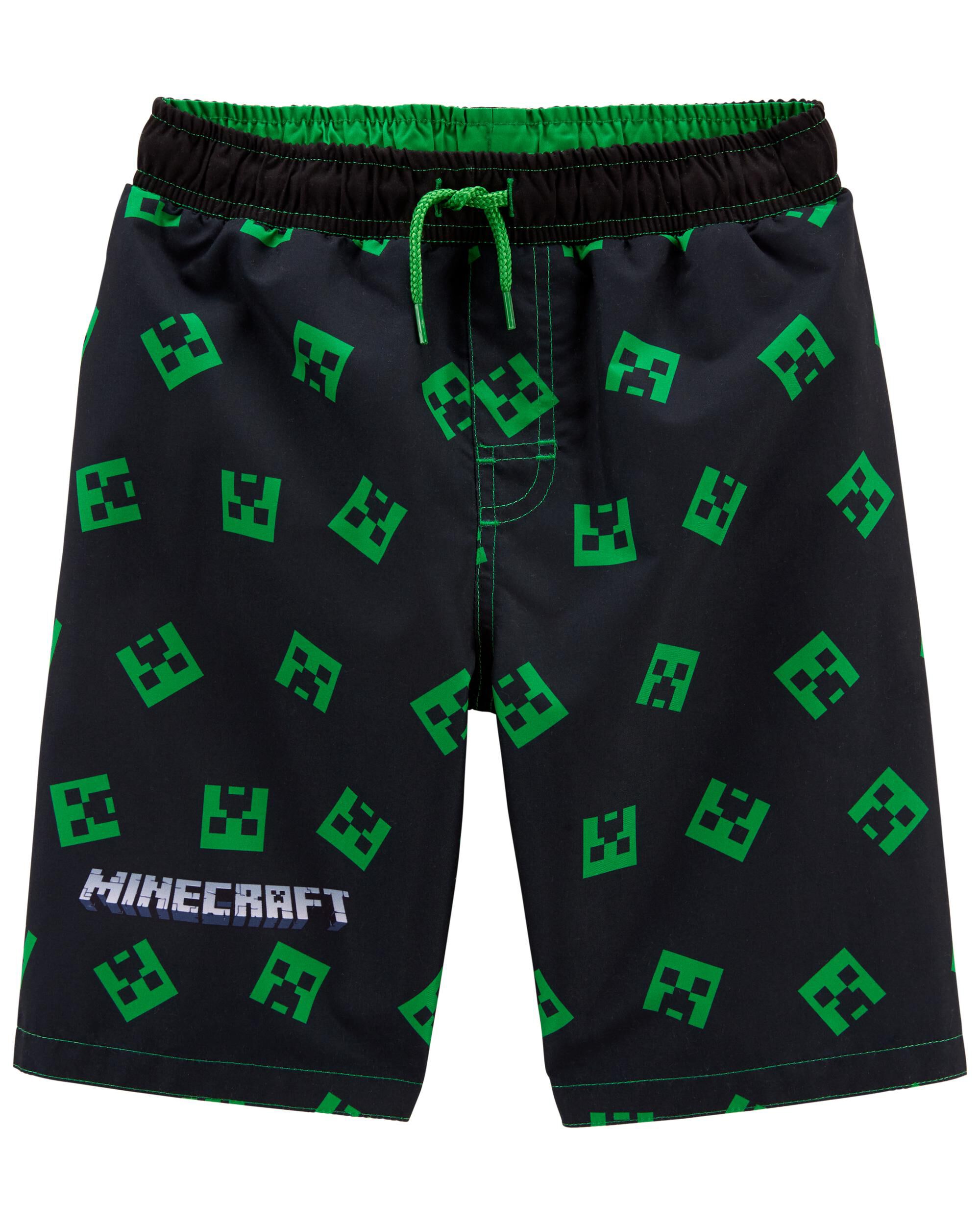 Minecraft swim trunks clearance