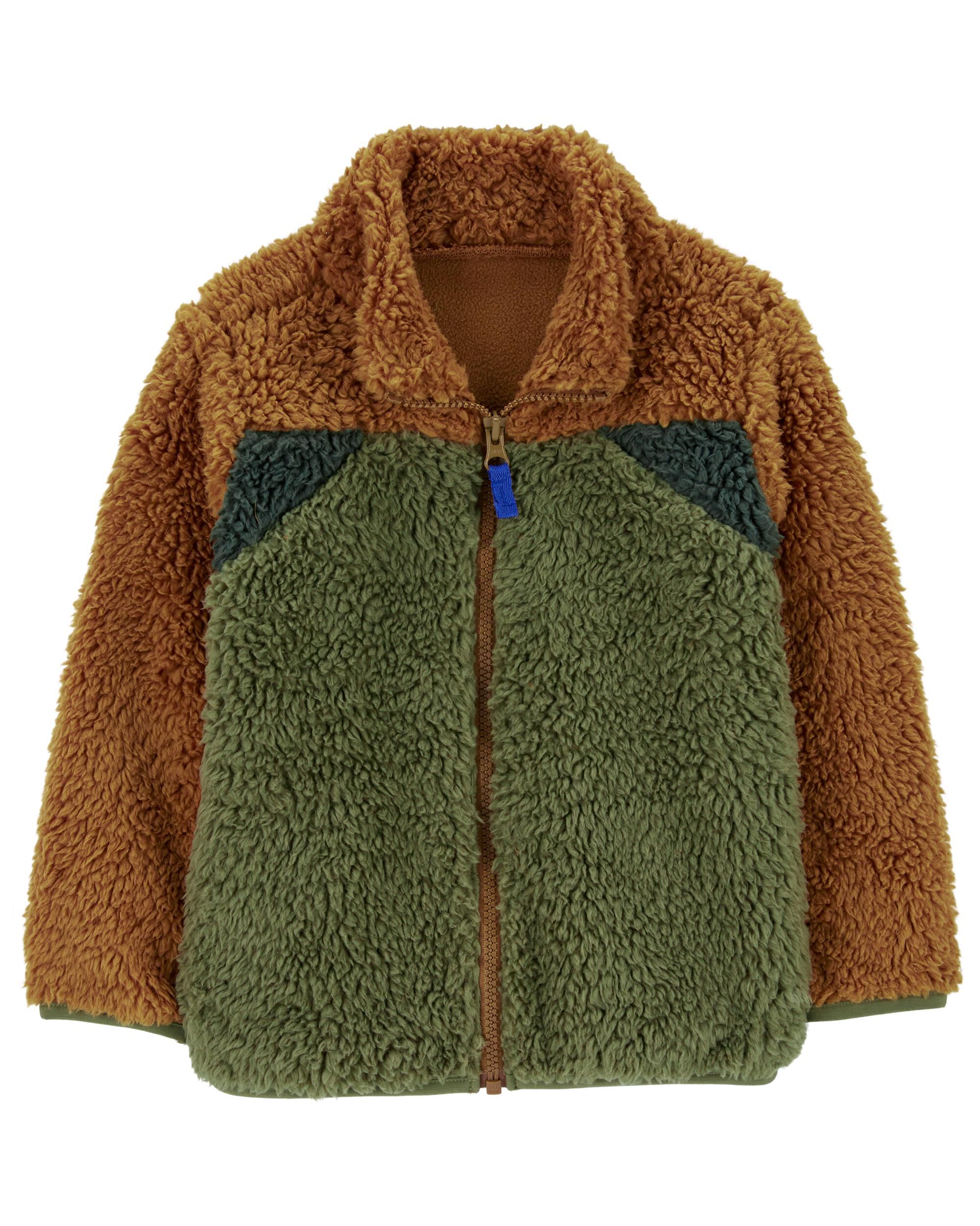 Children's sherpa jacket discount
