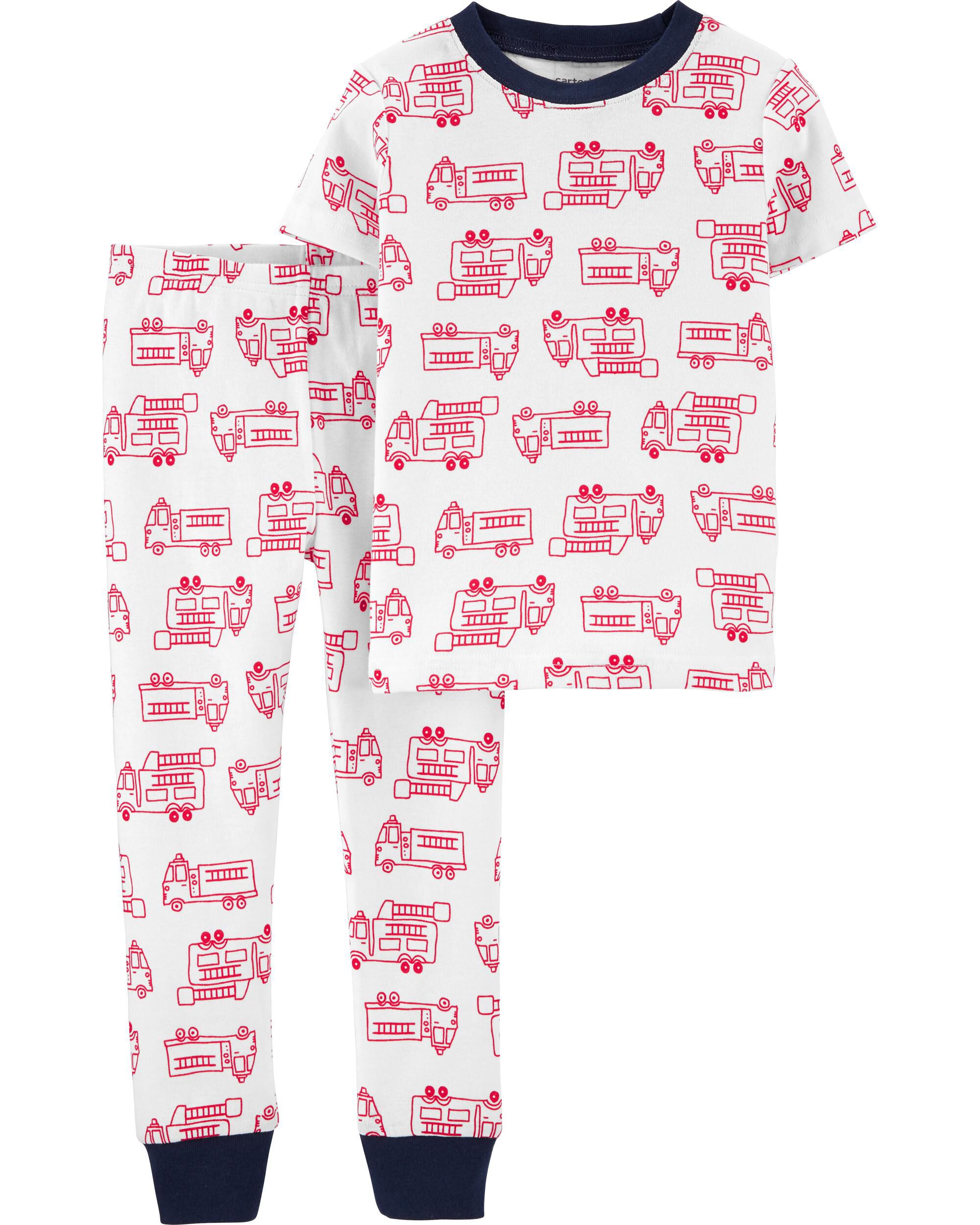 Baby Gap Long Pajamas Ice Skating FOX Snowflake 12-18M 2T