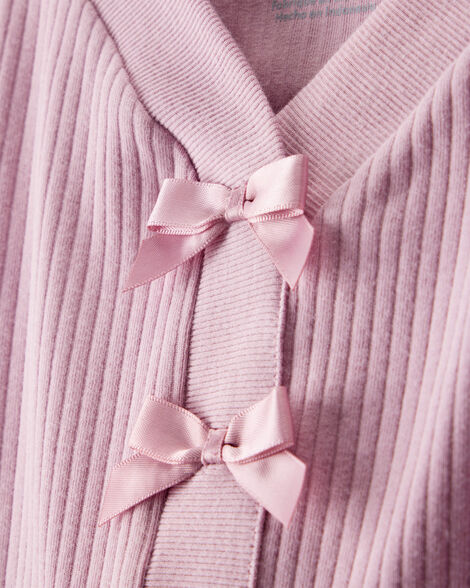 Product image 2 of Girls 2-Piece Long-Sleeve Tee & Pant Set - Pink
