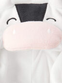 Black/White - Baby 3-Piece Cow Halloween Costume - Black/White, Selected
