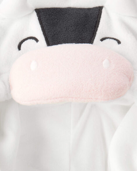 Product image 3 of Baby 3-Piece Cow Halloween Costume - Black/White