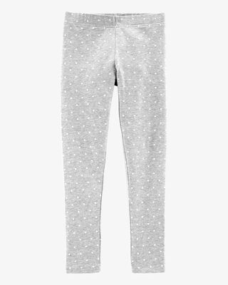 Product image 1 of Kid Cotton Polka Dot Stretch Leggings