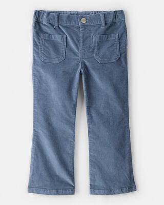 Toddler Girl Star Denim Flare Jeans - Blue