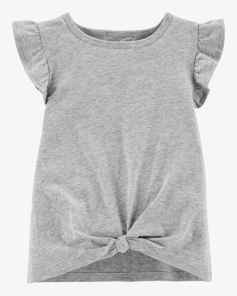 Product image 1 of Toddler Tie-Front Jersey Tee