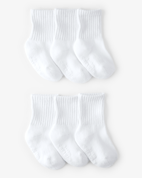 baby 6-pack crew socks