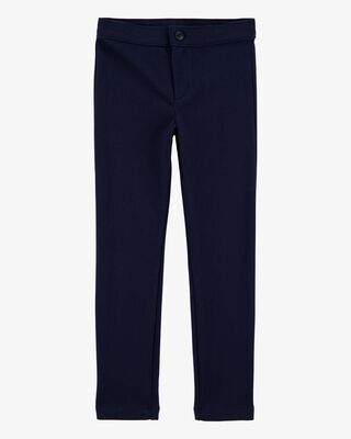 Product image 1 of Kid Ponte Knit Uniform Pants - Navy