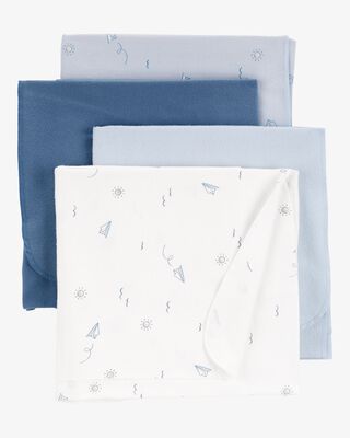 Product image 1 of Baby 4-Pack Receiving Blankets