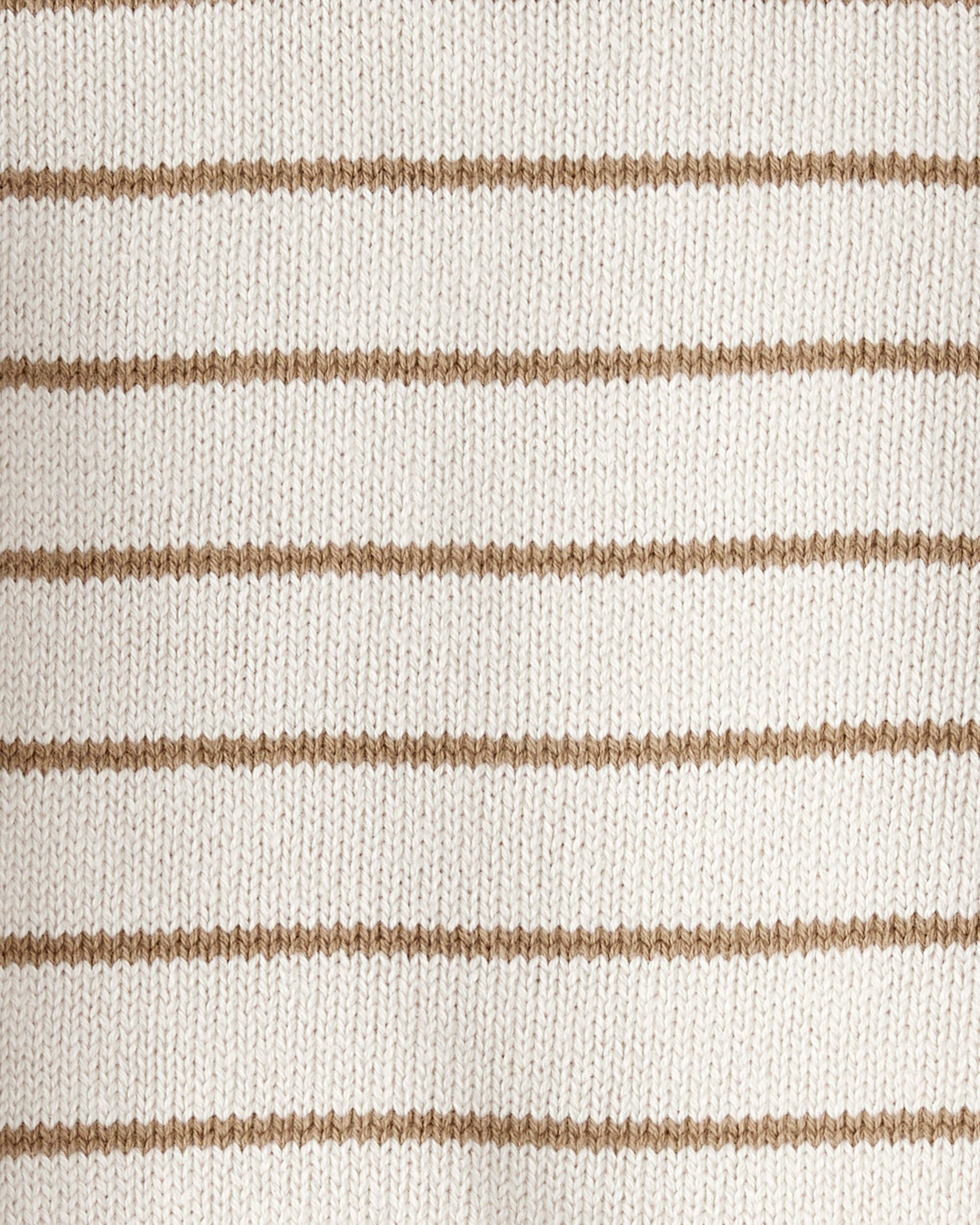 Baby Boy 2-Piece Long-Sleeve Tee & Pant Set - Ivory/Brown