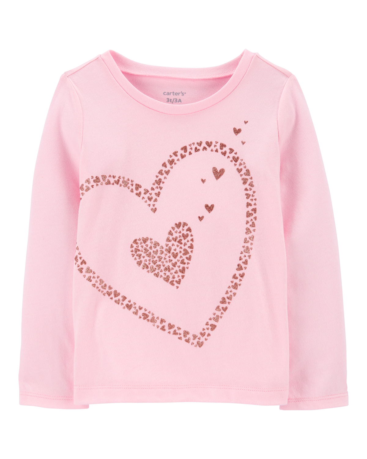 Kid Heart Long-Sleeve Graphic Tee - Carter's | Carter's