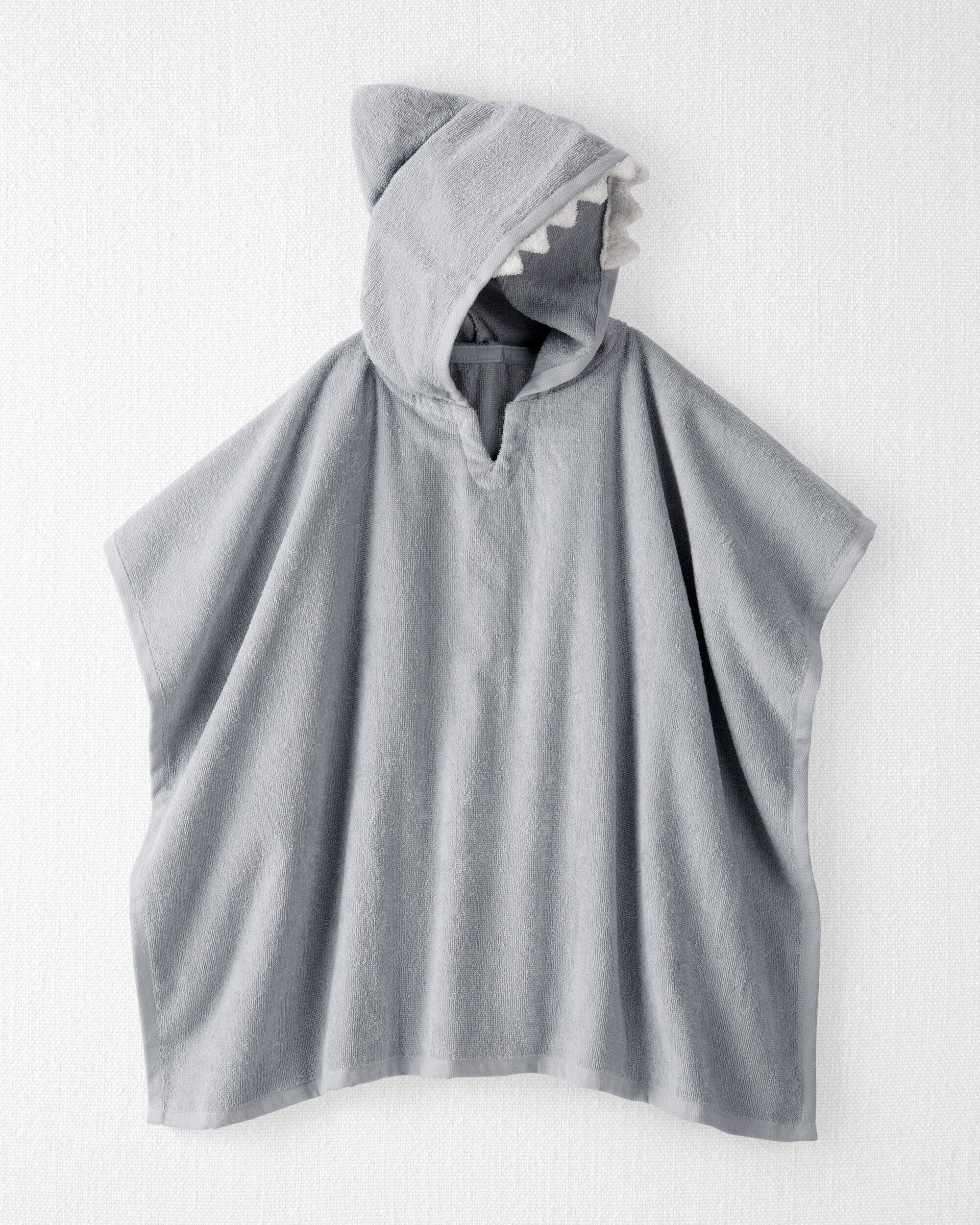 Toddler Organic Cotton Shark Towel - Little Planet | Carter's