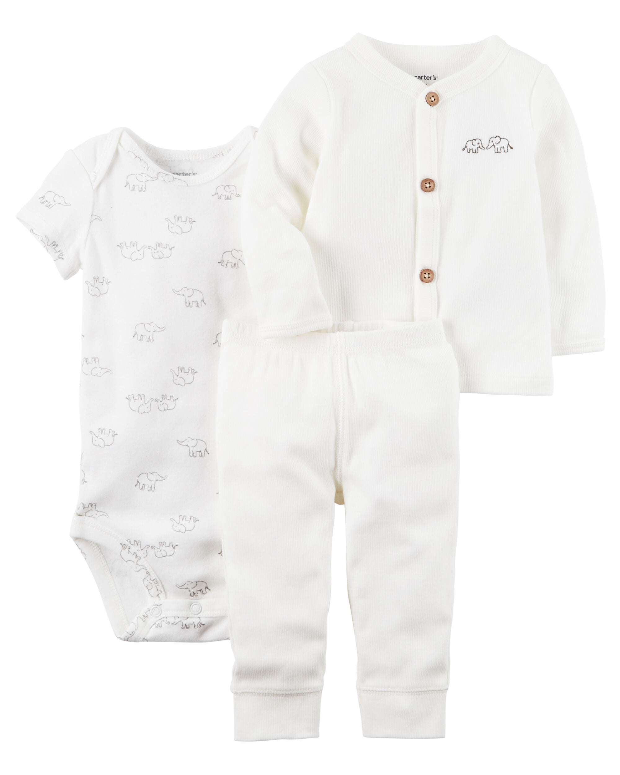 carter's layette set girl