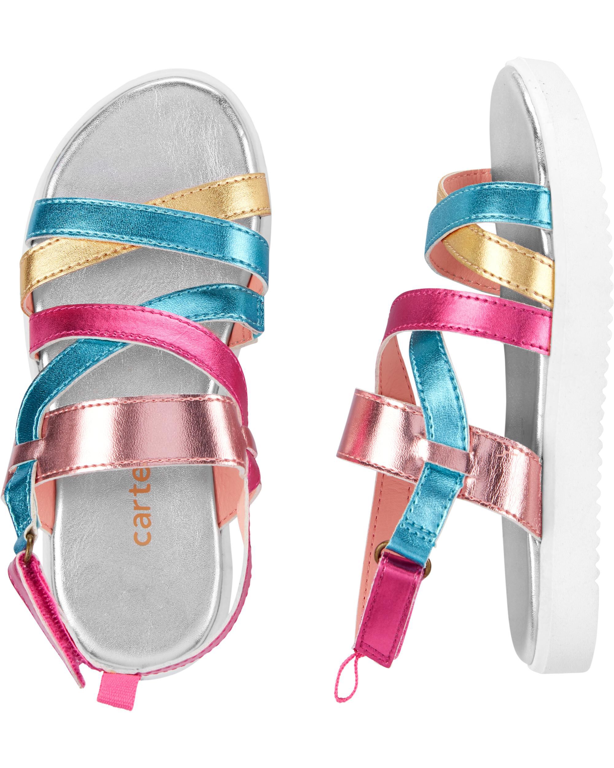 carters girl sandals