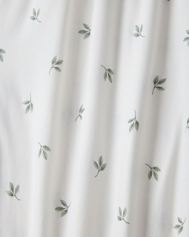 Product image 2 of Baby Leaf Print PurelySoft Blanket - Ivory