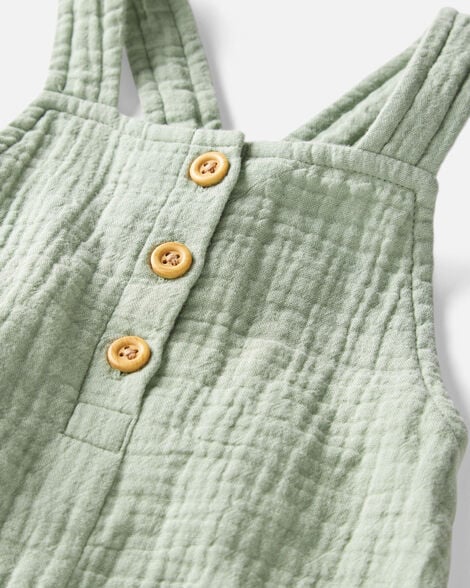  Product image 3 of Baby Organic Cotton Gauze Overalls