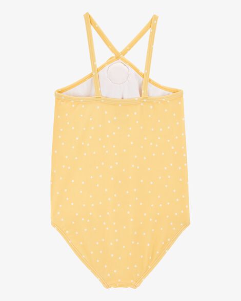  Product image 2 of Toddler 1-Piece Polka Dot Swimsuit - Gold