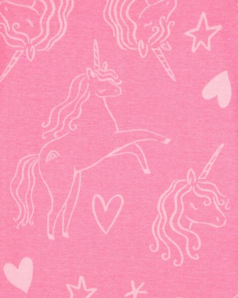  Product image 3 of Baby 4-Piece Unicorn Cotton Pajamas