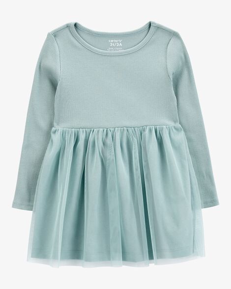  Product image 1 of Baby Tutu Long-Sleeve Jersey Dress