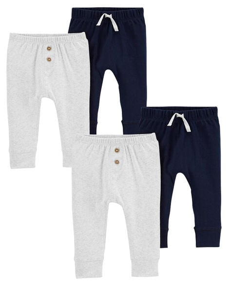  Product image 1 of Baby 4-Pack Pull-On Joggers Set
