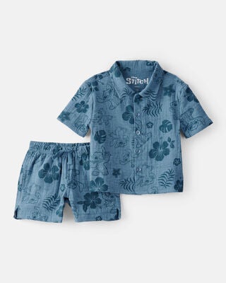 Product image 1 of Baby Disney© Lilo & Stitch 2-Piece Gauze Outfit Set