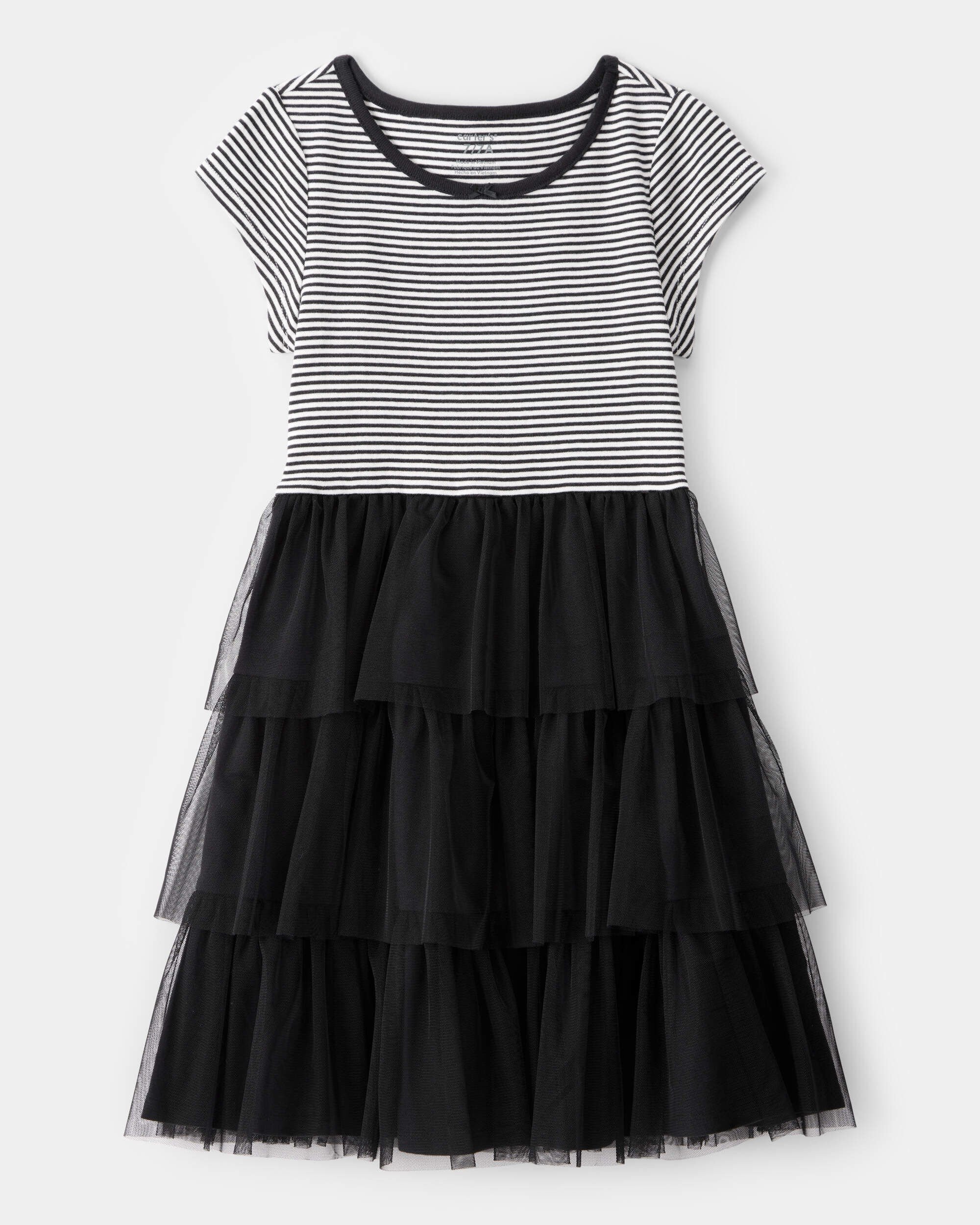 トリートTreat Girl's tulle frill jersey(gray Amazon.com: Tutu Dress for Girls - Glitter Sequin Tulle