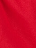 Red - Toddler Pull-On Twill Bow Shorts, Selected