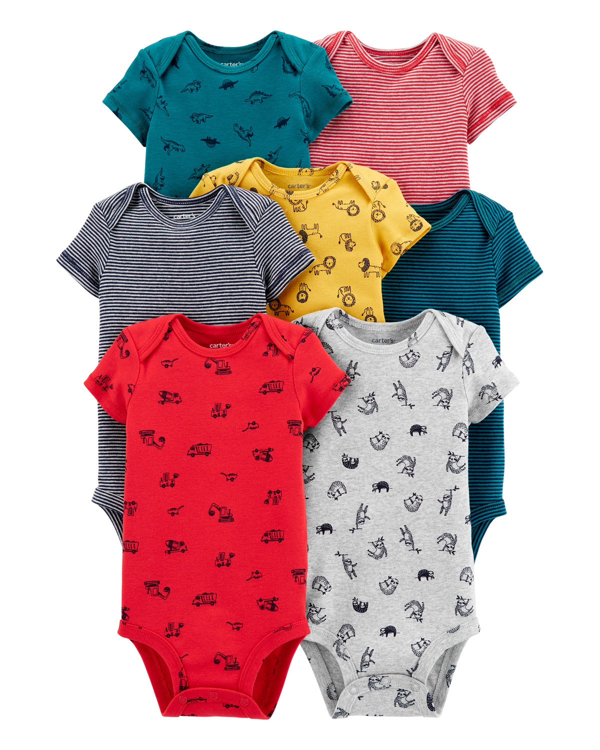 Baby 7-Pack Animal Original Bodysuits - Carter's | Carter's