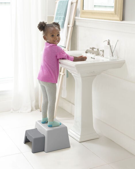  Product image 4 of Double-Up Step Stool - Grey
