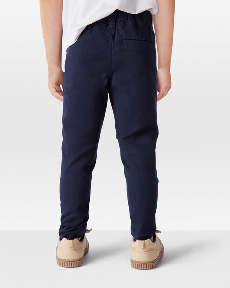 Product image 3 of Toddler Slim Tapered Chino Pants - Navy