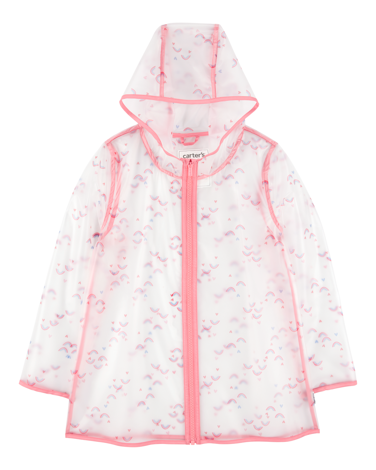 Transparent Pink Rain Gear NEW Ladies WATERPROOF COAT Festival