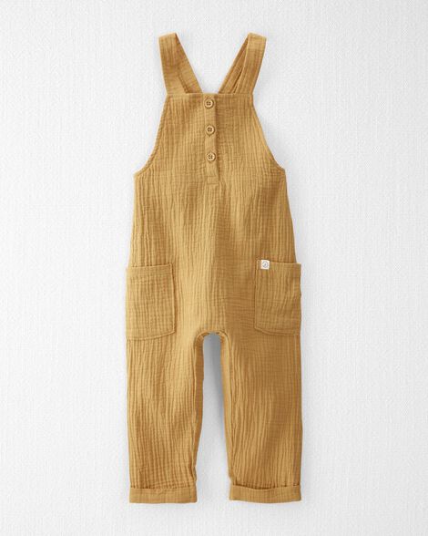  Product image 1 of Toddler Organic Cotton Gauze Overalls
