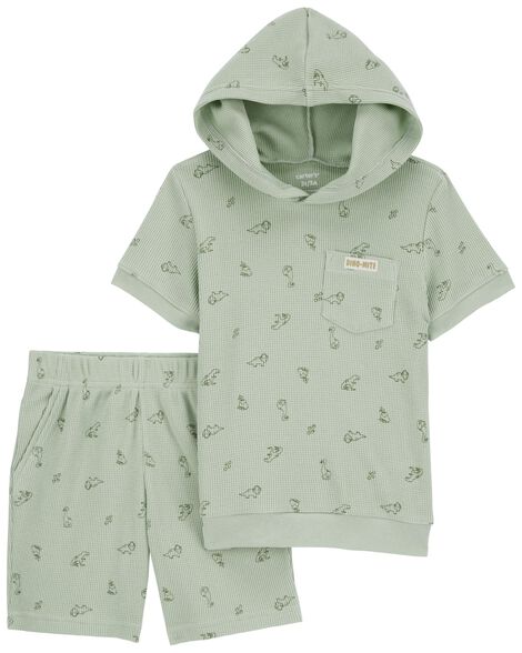  Product image 1 of Baby 2-Piece French Terry Dino Print Set