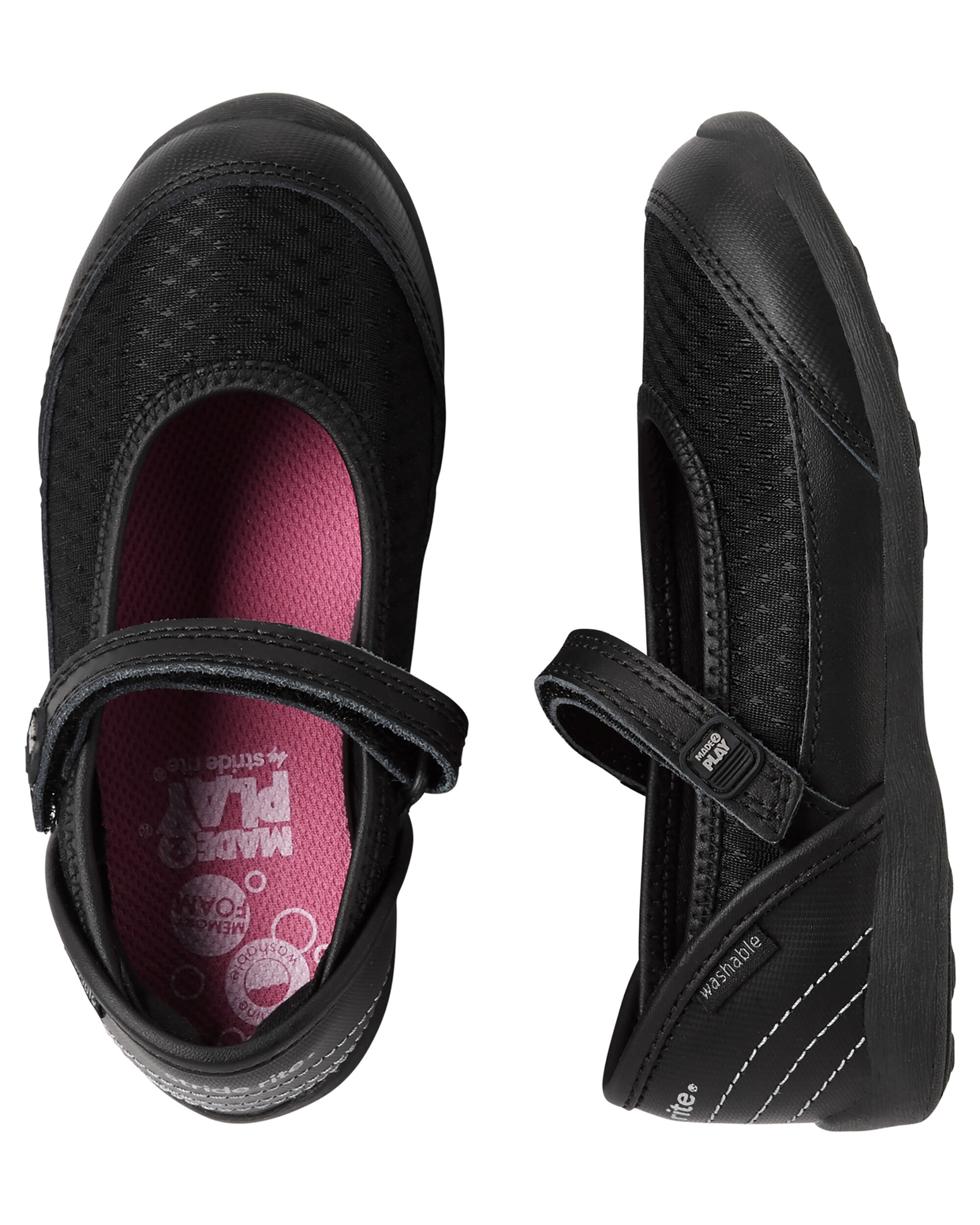 stride rite made2play terry mary jane