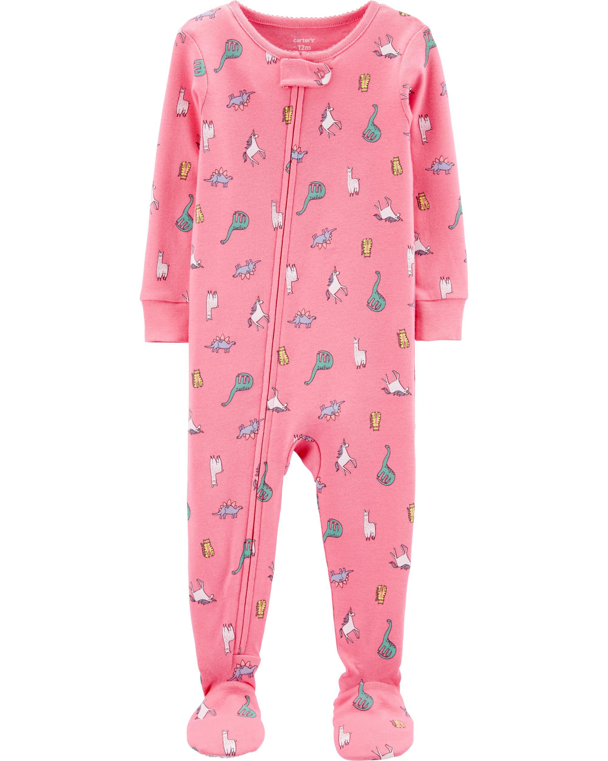 NEW Carter/'s 2 Piece PJs Girls Red Candy Cane Pajamas 2 3 4 5 6 7 8 10 12 14 yr